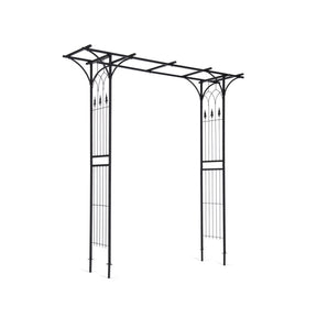 82 x 20.5 Inch Metal Garden Arch for Various Climbing Plant