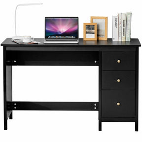 3-Drawer Gaming Computer Office Desk Writing Study Desk for Home