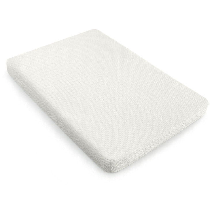 38 x 26 Inch Foldable Dual Sided Baby Mattress Pad with Removable Washable Cover