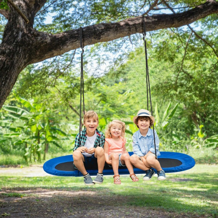 60 Inch Saucer Surf Adjustable Outdoor Tree Kids Swing Set