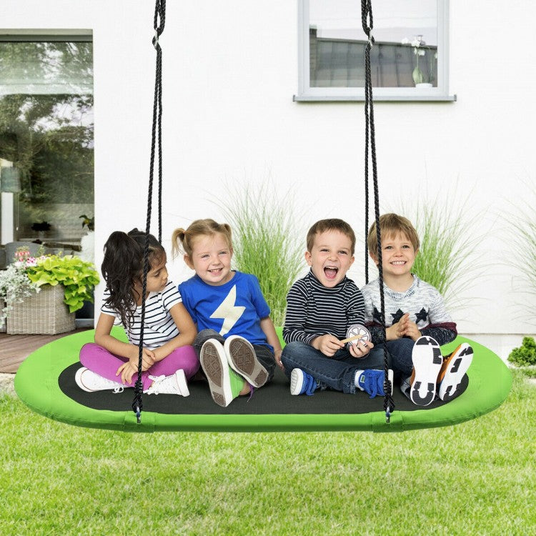 60 Inch Saucer Surf Adjustable Outdoor Tree Kids Swing Set