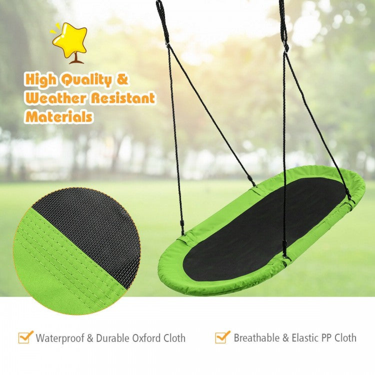 60 Inch Saucer Surf Adjustable Outdoor Tree Kids Swing Set