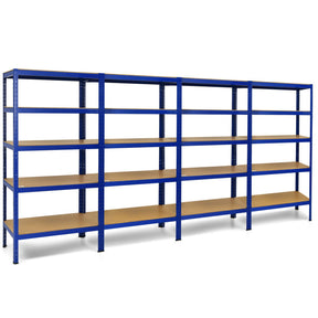 71 inch Heavy Duty Steel Adjustable 5 Level Storage Shelves