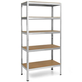 71 inch Heavy Duty Steel Adjustable 5 Level Storage Shelves