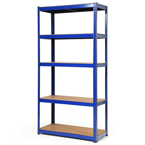 72 Inch Garage Storage Rack with 5 Adjustable Shelves for Books and Kitchenware