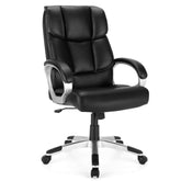 Adjustable High Back Leather Executive Computer Desk Chair for Home and Office