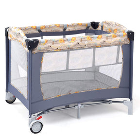 Hikidspace 3-in-1 Portable Baby Crib Sleep Bassinet