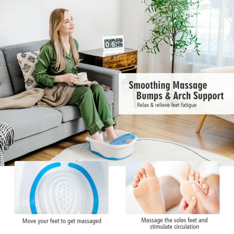 Foot Spa Bath with Bubble Massage and Heating