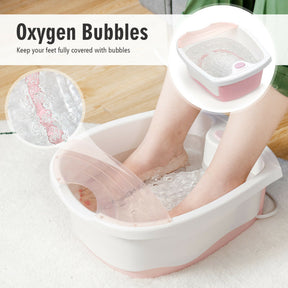 Foot Spa Bath with Bubble Massage and Heating