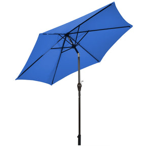 10 Feet Outdoor Patio Umbrella with Tilt Adjustment and Crank