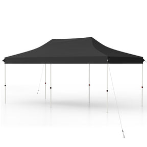 10 x 20 FT Pop-up Canopy Tent with Carrying Bag and Adjustable Heights