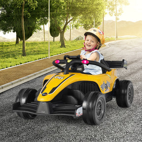 12V Kids Ride on Electric Formula Racing Car with Remote Control and Music