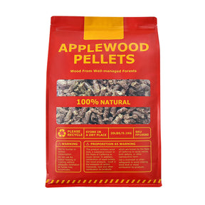 20 Pounds Applewood Pellets 100% All-Natural for Pellet Grills