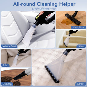 4-in-1 Portable Wet Dry Vacuum Cleaner with 5-Gallon Tank