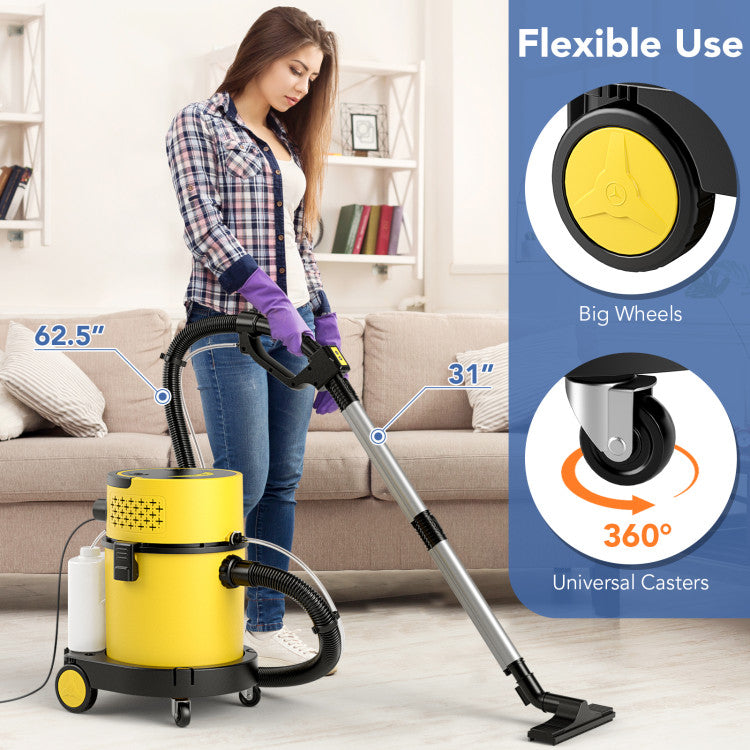 4-in-1 Portable Wet Dry Vacuum Cleaner with 5-Gallon Tank