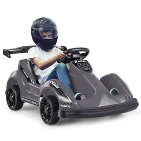 6V Kids Ride-On Go Cart with Remote Control and Safety Belt for 3+ Year Kids