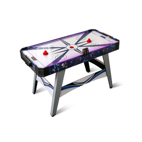 Air Powered Hockey Game Table with Dual Score Display for Home Office