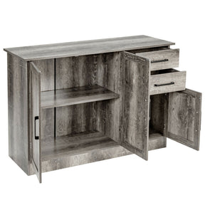 Buffet Sideboards Storage Cabinet with 2-Door Cabinet and 2 Drawers