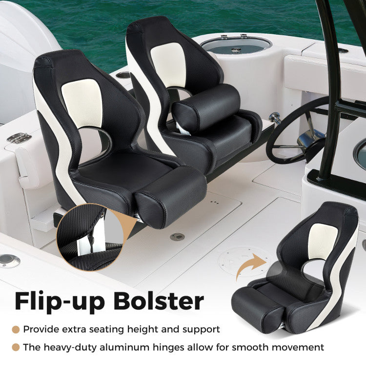 Captain Bucket Seat with Waterproof PVC Leather for Sightseeing Boat