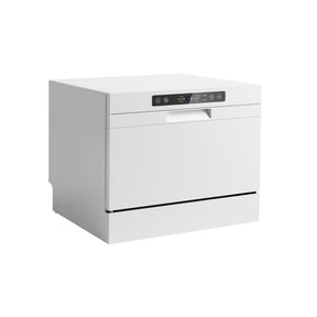 Compact Countertop Dishwasher 5 Washing Programs with 6 Place Settings and Child Safety Lock