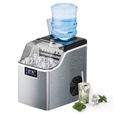 Hikidspace Electric Countertop Ice Maker with Ice Scoop and Basket