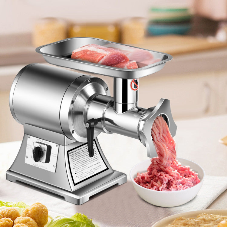 Heavy Duty 1.5HP 1100W 550LB/h Detachable Commercial Grade Meat Grinder