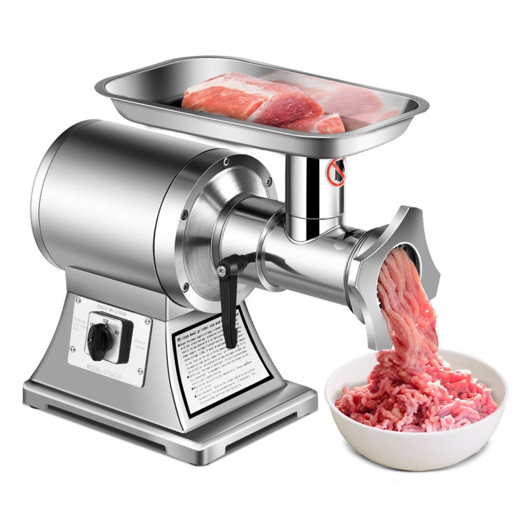 Heavy Duty 1.5HP 1100W 550LB/h Detachable Commercial Grade Meat Grinder