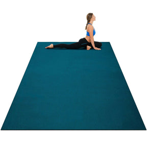 Large Yoga Mat 5' x 7' x 8mm Thick Workout Mats for Exercise and Fitness