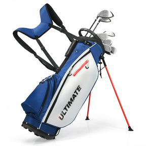 Men’s Profile Complete Golf Club Package Set Includes #1 Driver,#3 Fairway Wood w/Headcover,#4 Hybrid,#6/#7/#8/#9 Irons, Pitching Wedge, Putter with Stand Bag