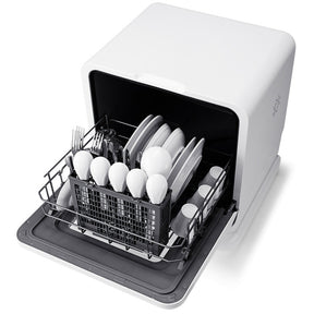 Portable Countertop Dishwasher 5 Washing Programs with 7.2L Water Tank and Child Safety Lock