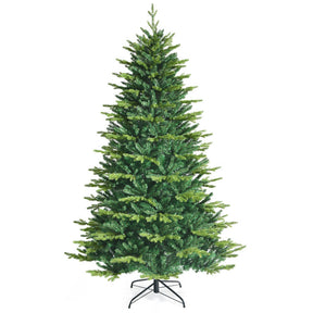 Pre-lit Artificial Realistic Hinged Christmas Tree with APP Controlled LED Lights