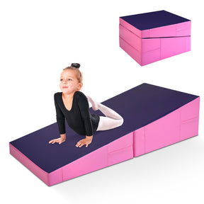 Tumbling Incline Yoga Gymnastics Exercise Folding Wedge Ramp Mat