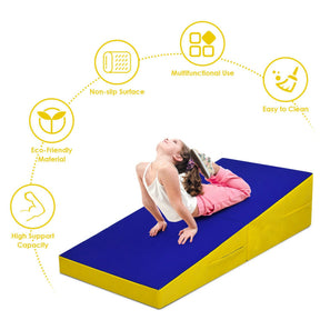 Tumbling Incline Yoga Gymnastics Exercise Folding Wedge Ramp Mat