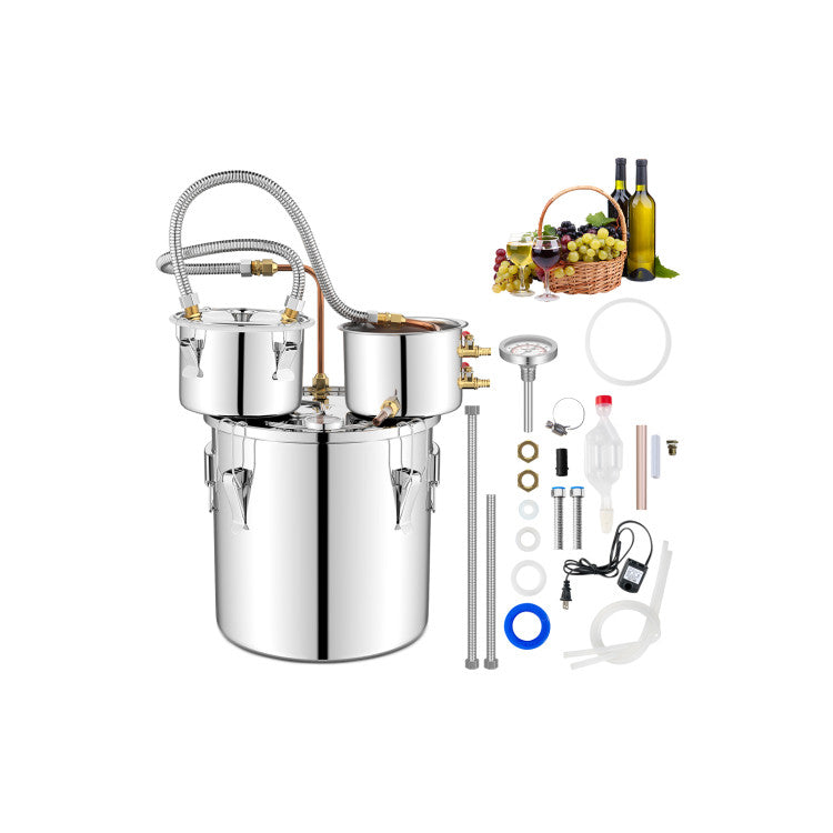 5/10 Gal 22/38 L Water Distiller for DIY Whisky