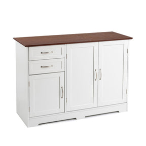 Buffet Sideboards Storage Cabinet with 2-Door Cabinet and 2 Drawers