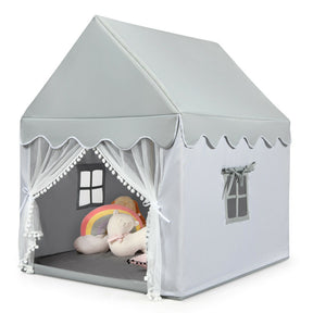 Large Play Castle Fairy Tent for Kids with Mat