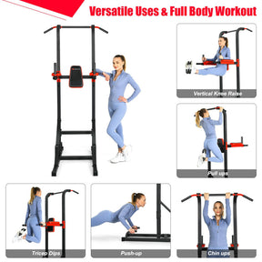 Multi-function Power Tower for Full-body Workout