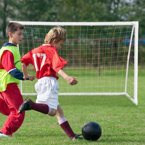 Soccer Goal with Strong UPVC Frame and High-Strength Netting