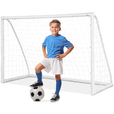 Soccer Goal with Strong UPVC Frame and High-Strength Netting