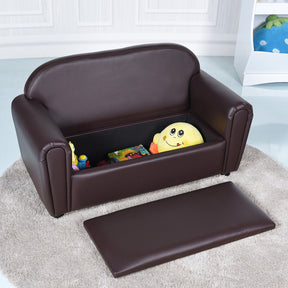 Sofa Armrest Chair with Storage Function for Kids