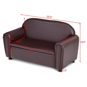 Sofa Armrest Chair with Storage Function for Kids