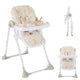 Baby Foldable Convertible High Chair with Adjustable Height Recline