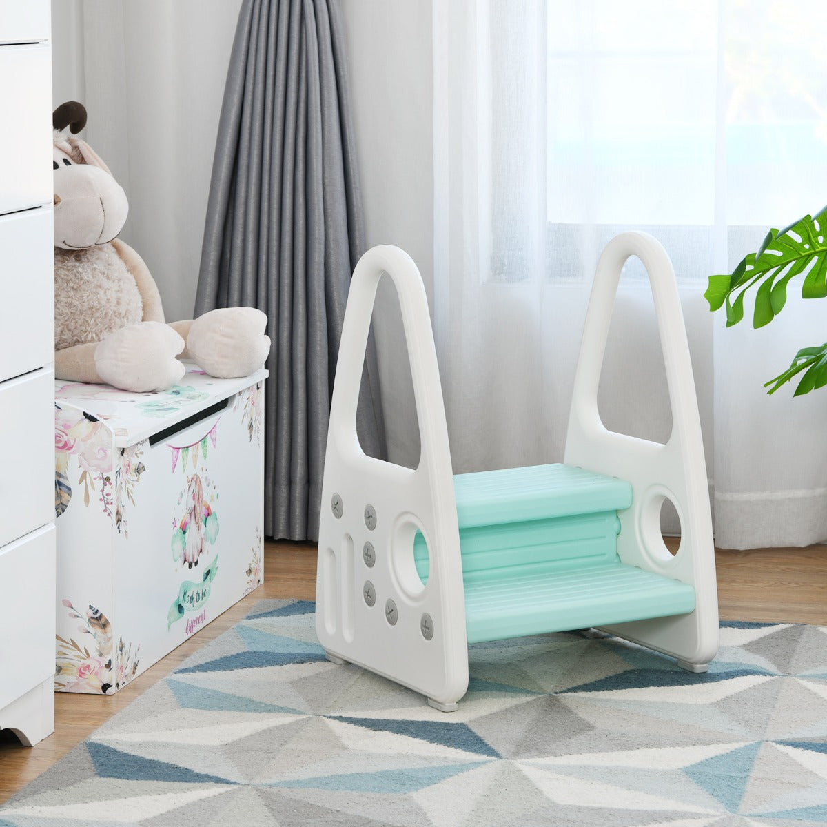 kids step stool for Toddler with Non-slip Design