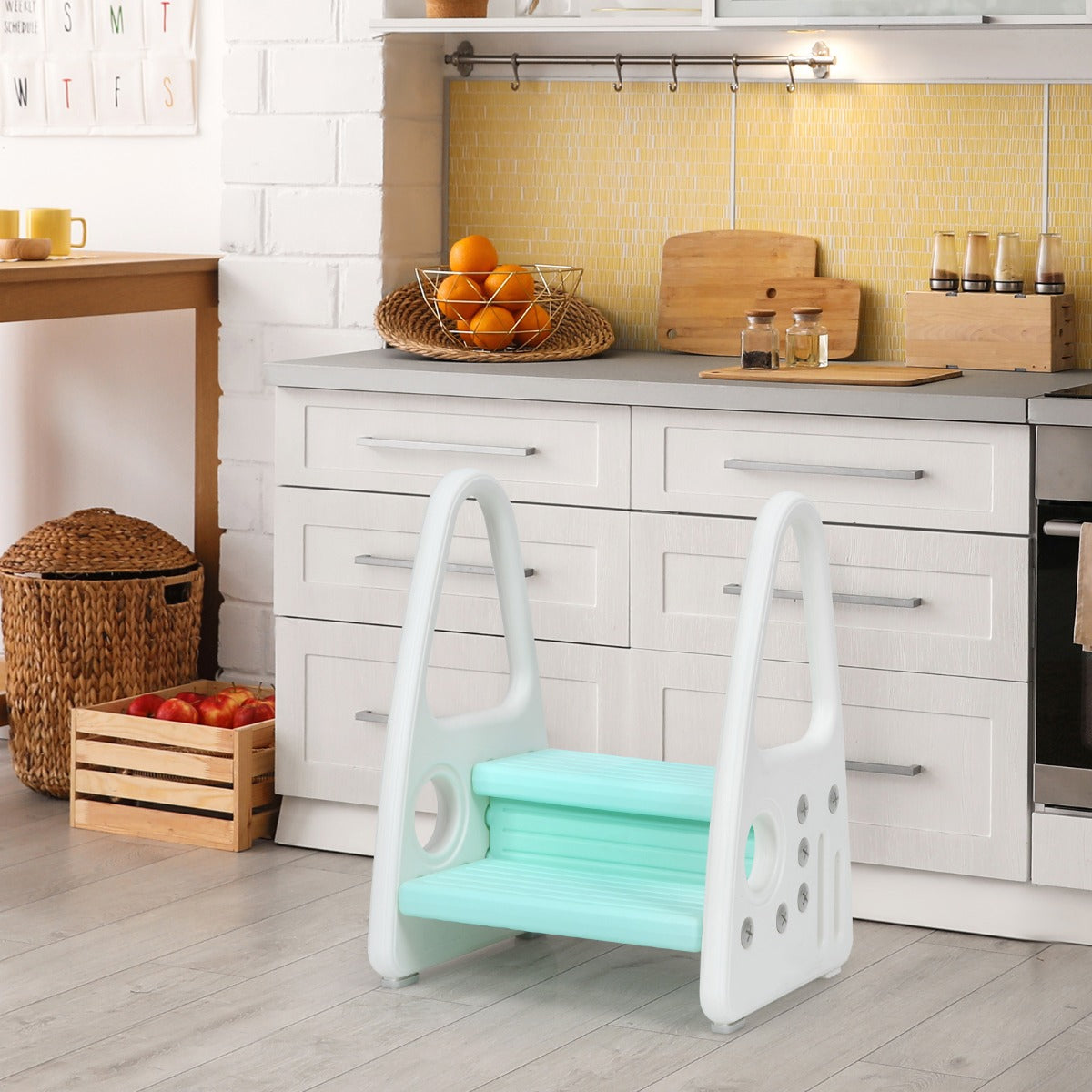 kids step stool for Toddler with Non-slip Design