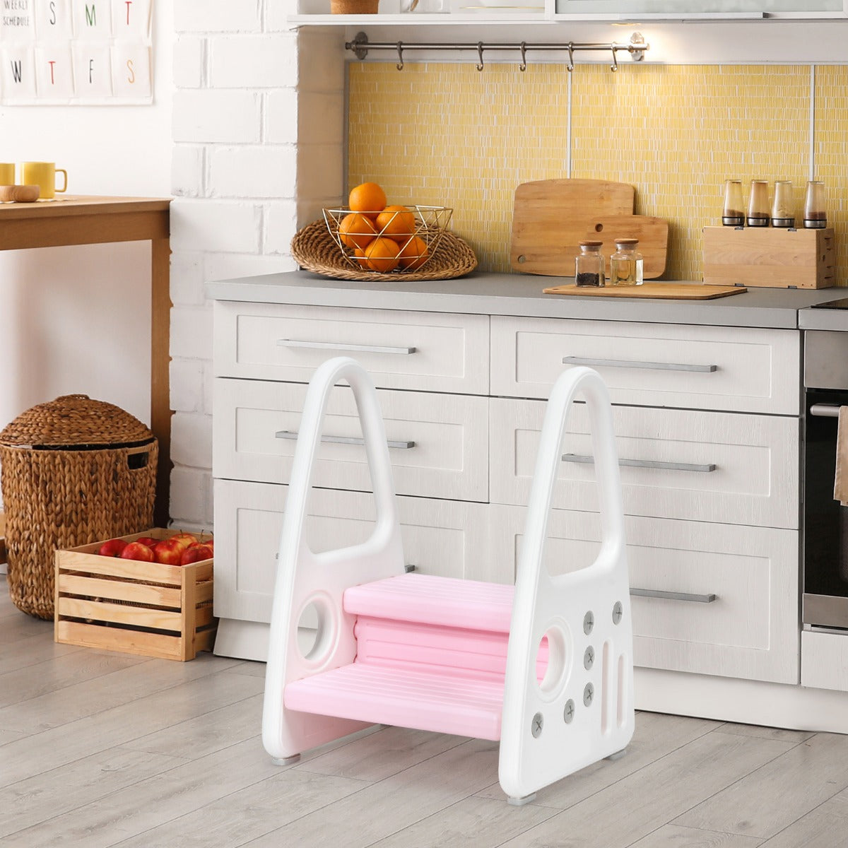 kids step stool for Toddler with Non-slip Design