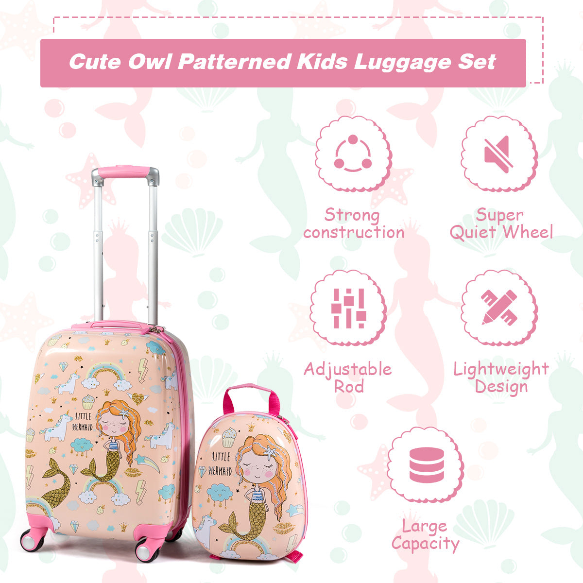 Luggage Set with Safe Material for Kids