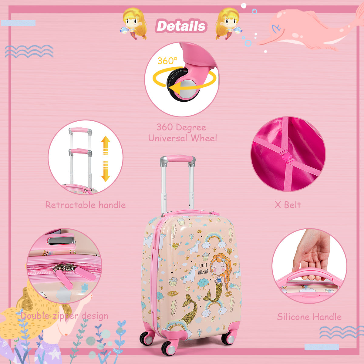 Luggage Set with Safe Material for Kids