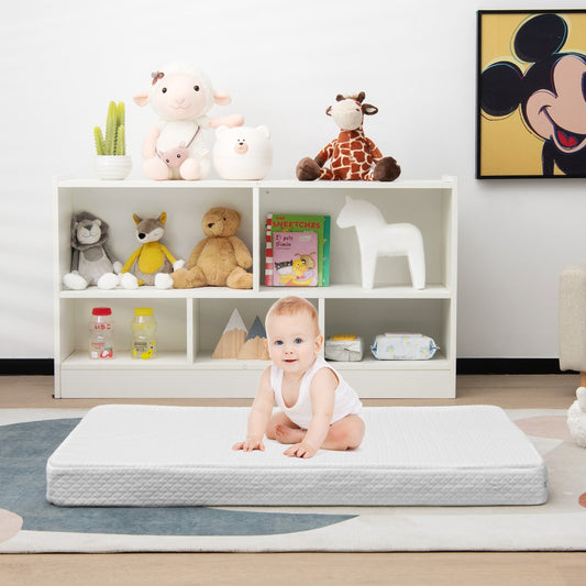 Baby Bed Mattress Playard Pad with Removable Cover