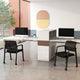 Office Mesh Chairs with Armrests and Wheels