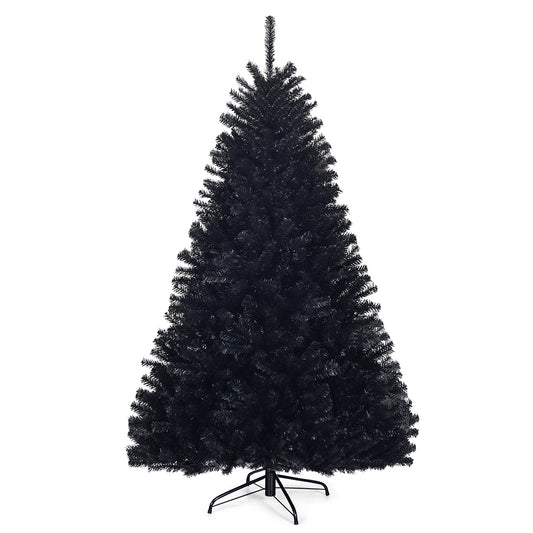 1.8 M Artificial Halloween Christmas Tree with Solid Metal Legs for Indoor